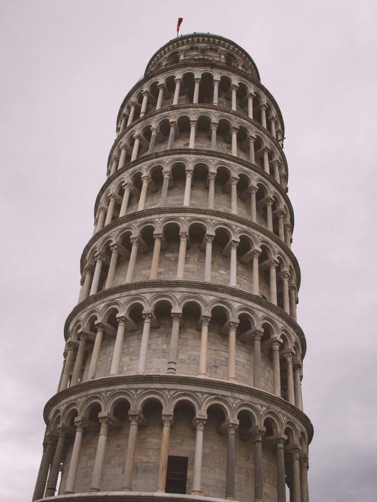 Der schiefe Turm von Pisa