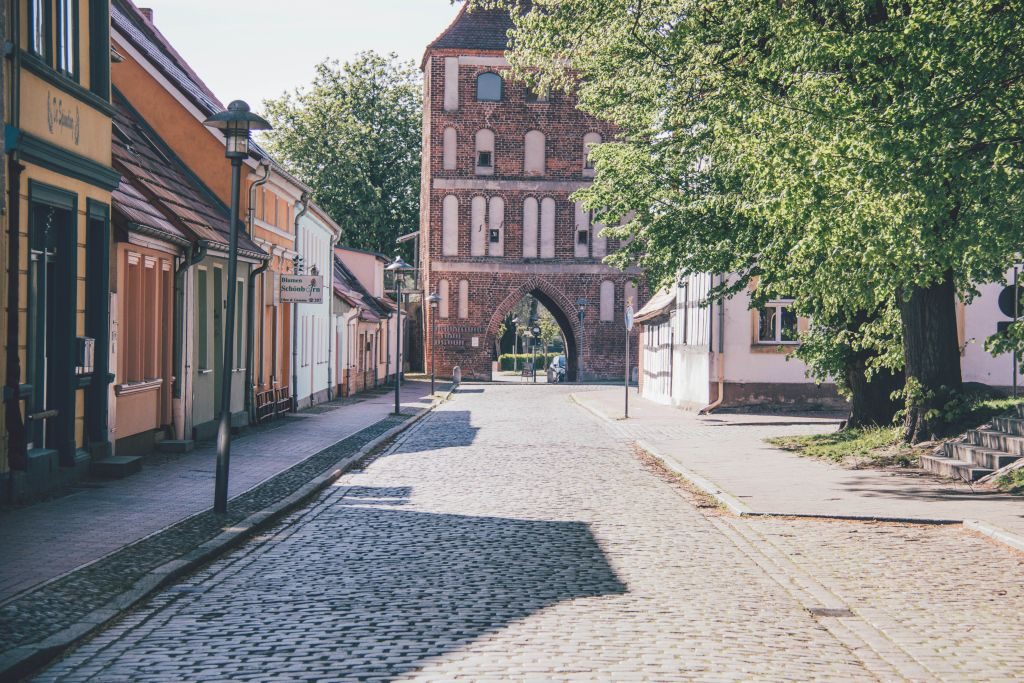 Idyllische Ortschaft auf Usedom