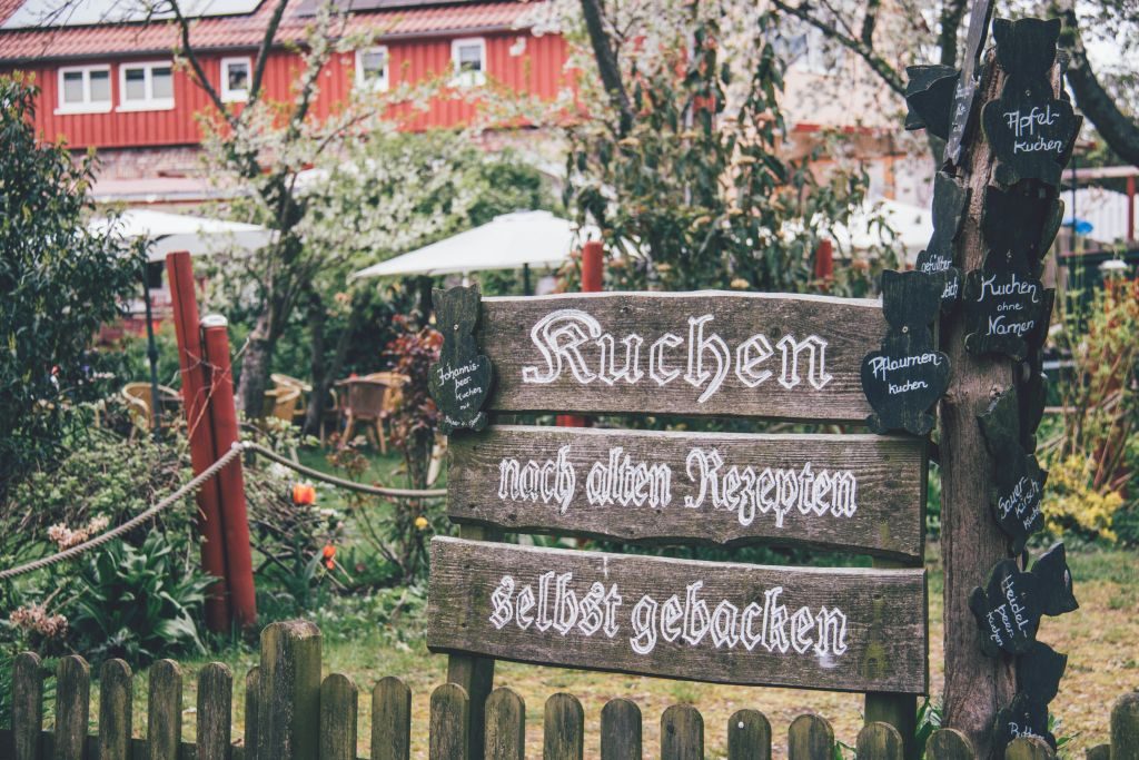 Gartencafe auf Usedom