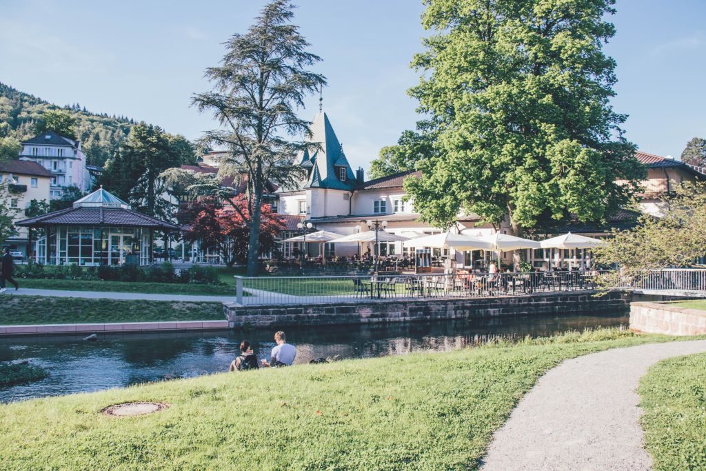 Kurpark in Bad Herrenalb