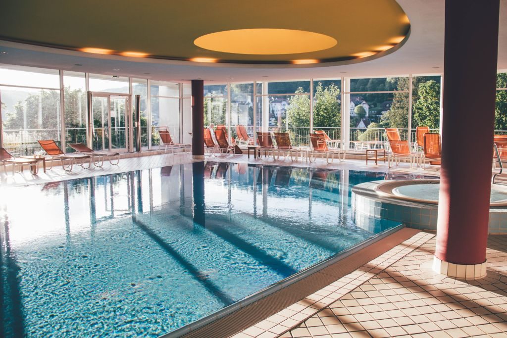 Pool im Schwarzwald Panorama