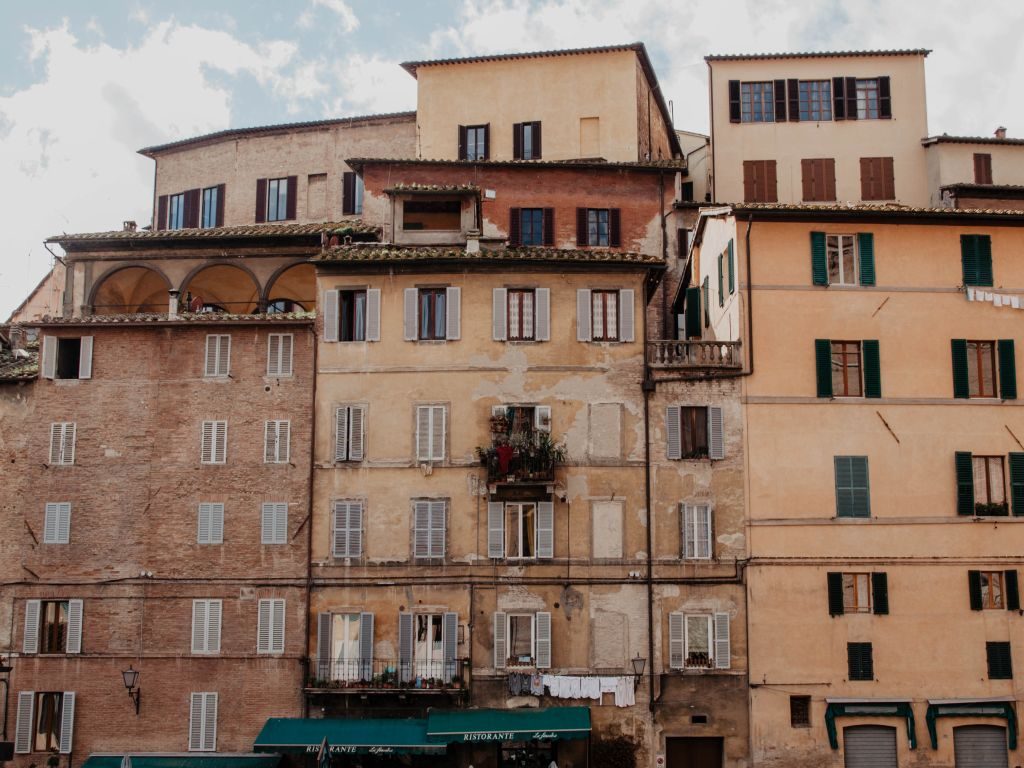 Siena in der Toskana einer der schönsten Orte der Region