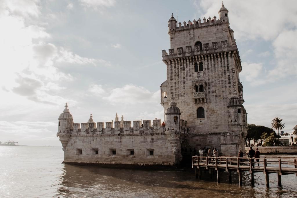 Der Torre de Belem im Dezember