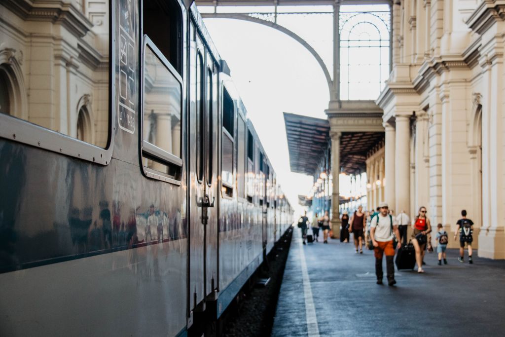Mit dem Zug nach Budapest