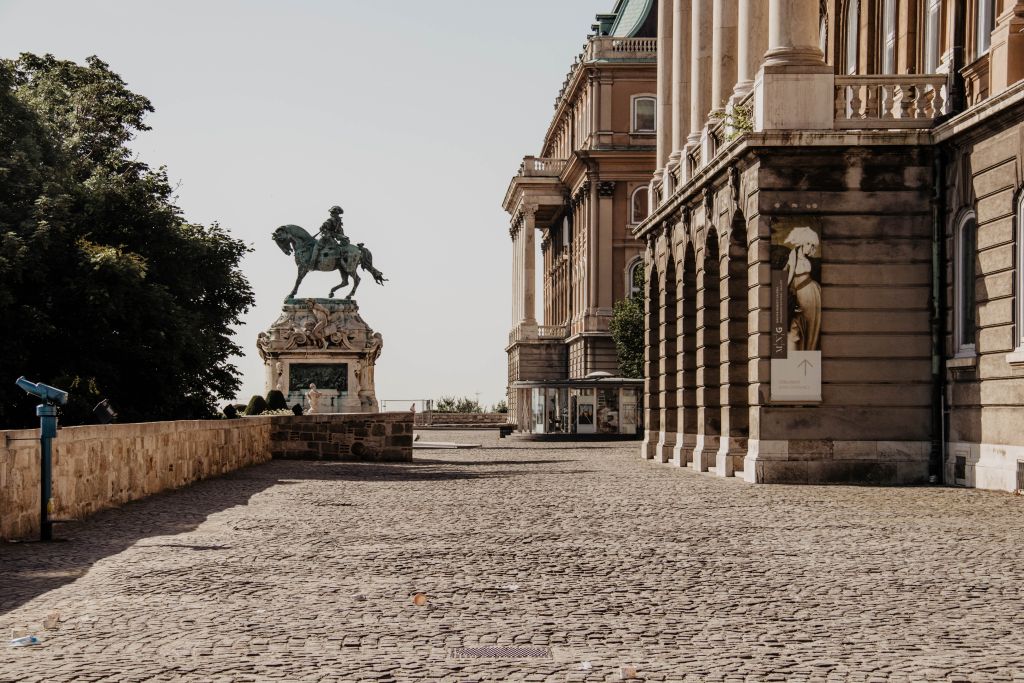 Das Burgviertel in Budapest