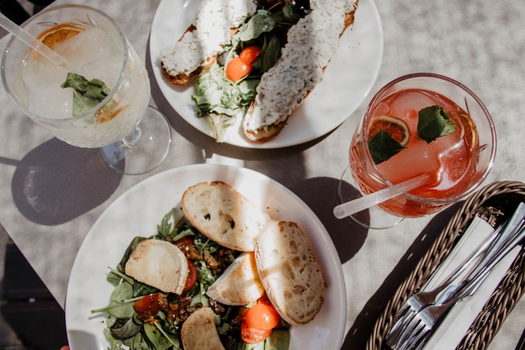Budapest vegetarisches Essen im Restaurant Stika