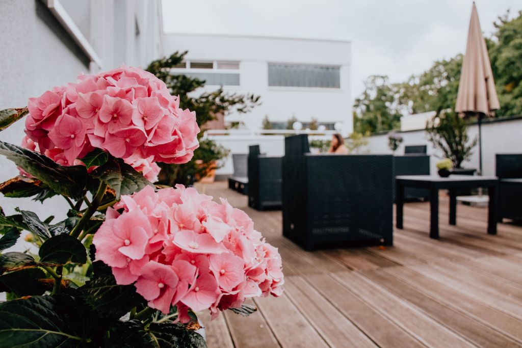 Dachterrasse Hotel Lindleinsmühle