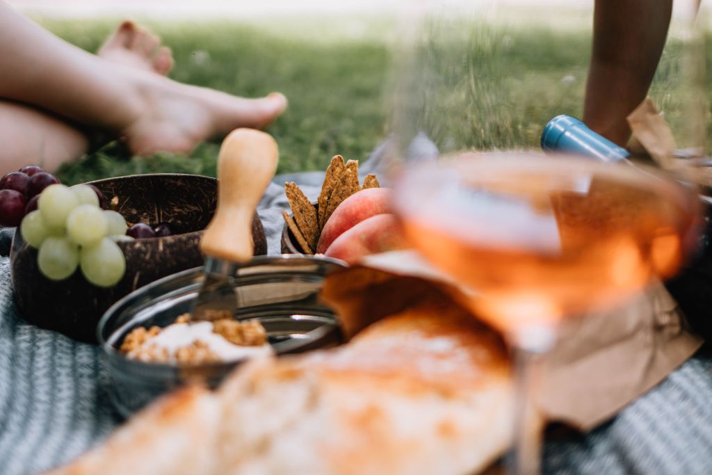 Sommerpicknick im Park