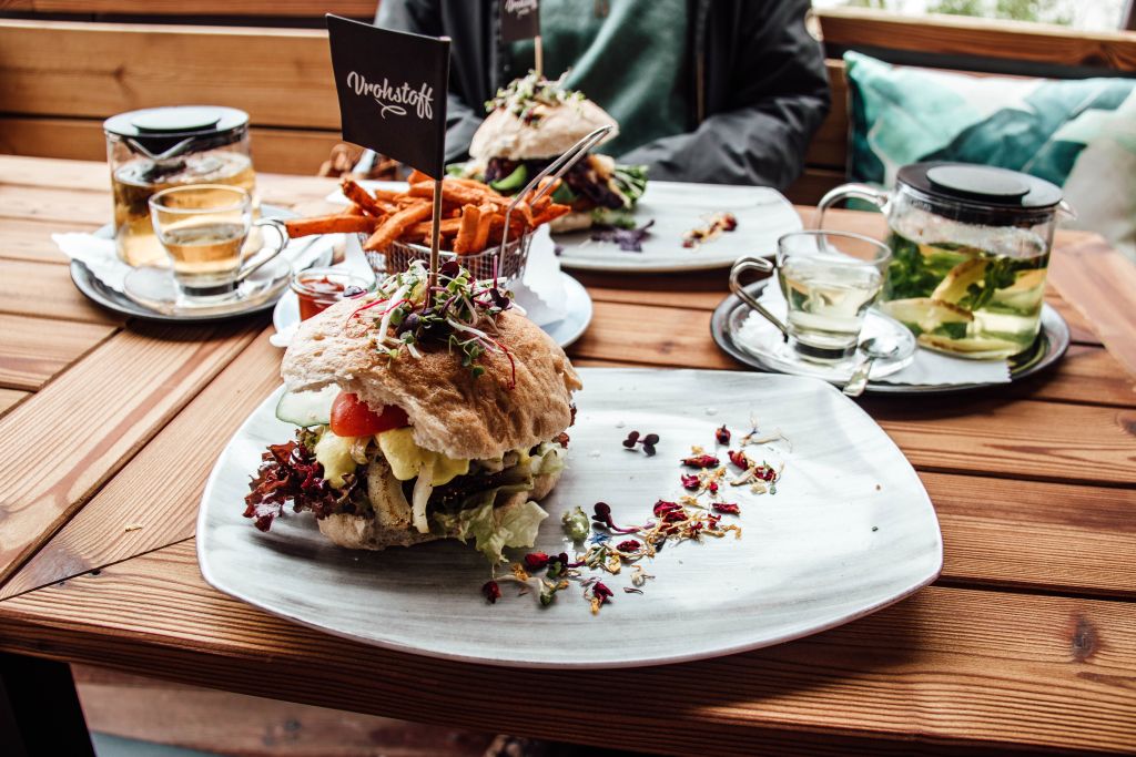 Vegan essen in Würzburg im Vrohstoff