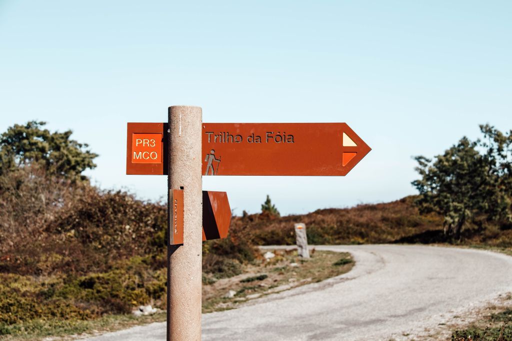 Wanderweg auf den Foia